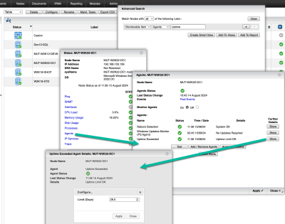 Configure Agents Panel